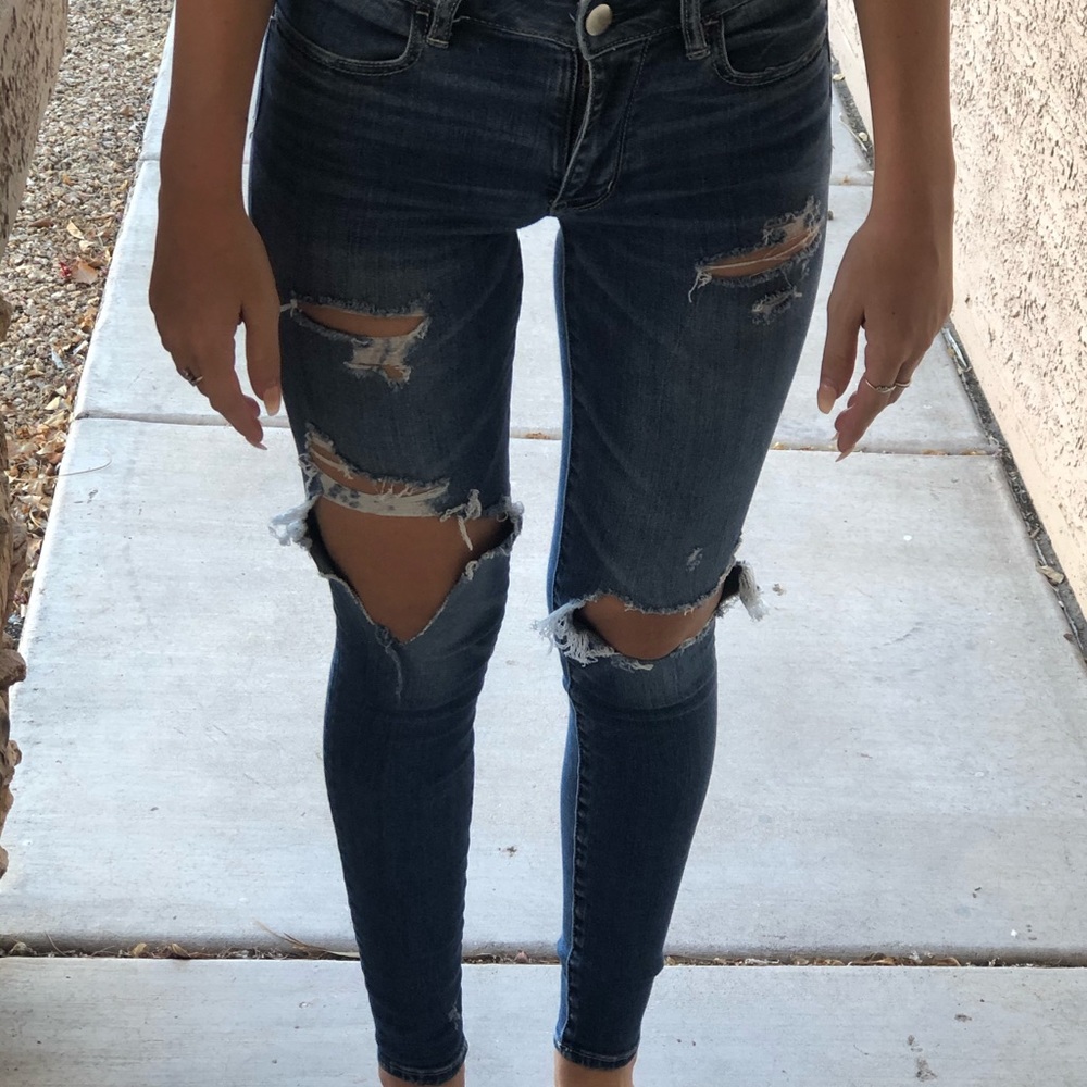 American Eagle Skinny jeans mid/high rise